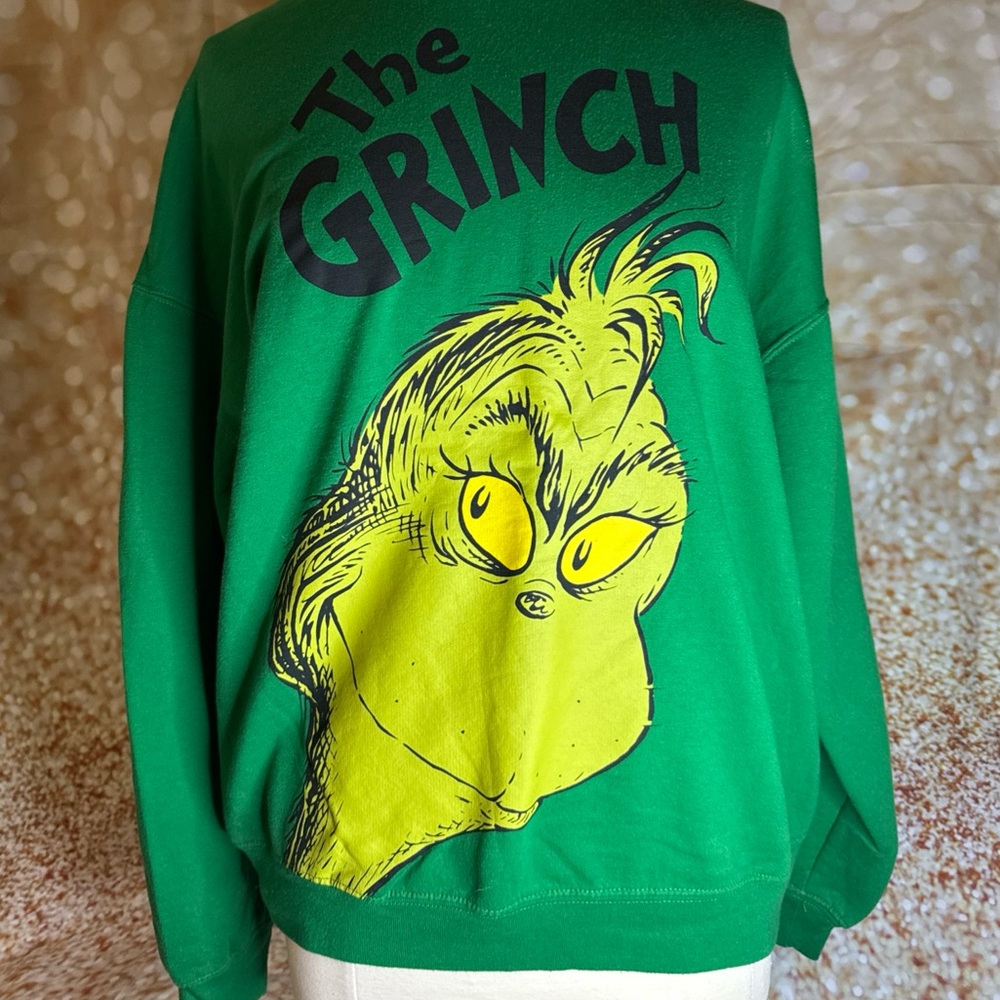 The Grinch Dr Seuss Whoville Sweatshirt Women’s Size XL 15-17